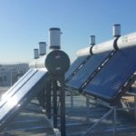 Installation en série chauffe-eau solaires
